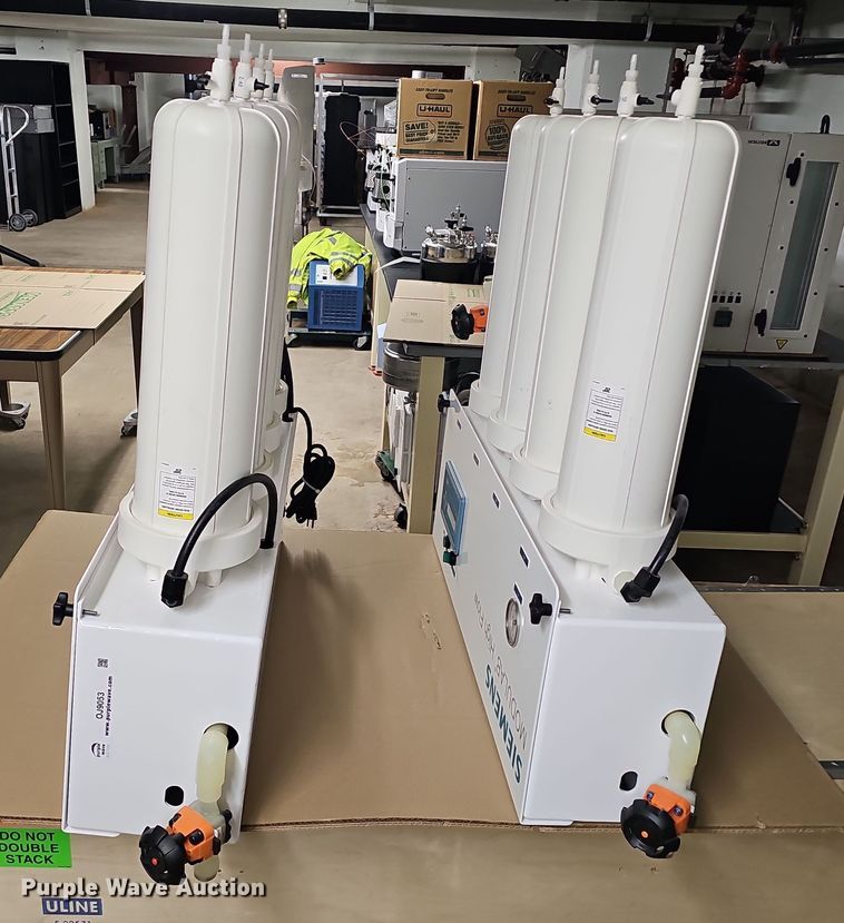 image for item OJ9053 (2) Siemens Modulab deionized water treatment system