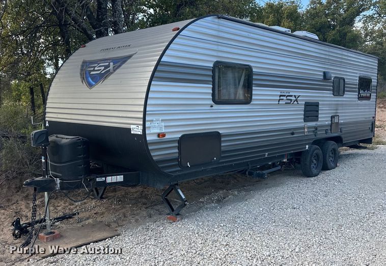 image for item DD3433 2019 Forrest River Salem FSX toy hauler camper