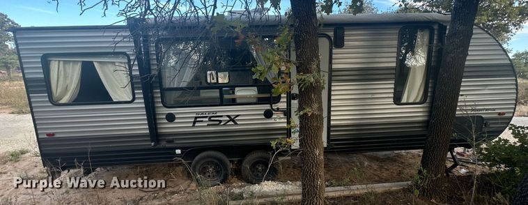 image for item DD3433 2019 Forrest River Salem FSX toy hauler camper