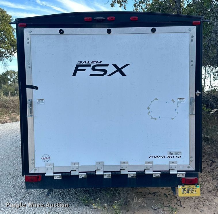 image for item DD3433 2019 Forrest River Salem FSX toy hauler camper