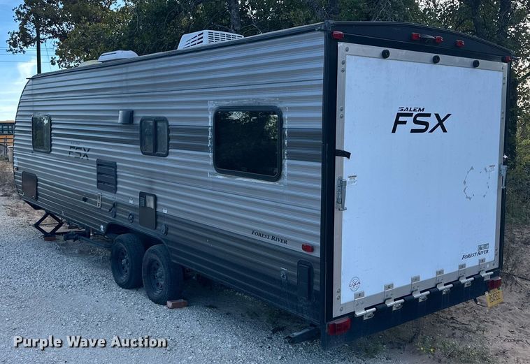 image for item DD3433 2019 Forrest River Salem FSX toy hauler camper