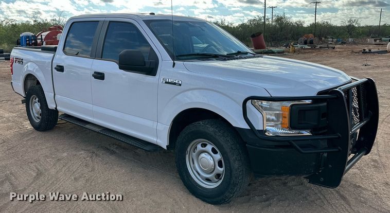 image for item DD3437 2019 Ford F150 SuperCrew pickup truck