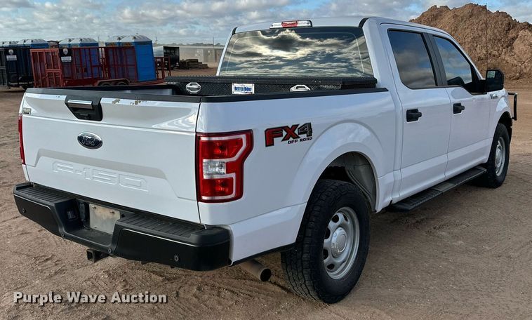 image for item DD3437 2019 Ford F150 SuperCrew pickup truck