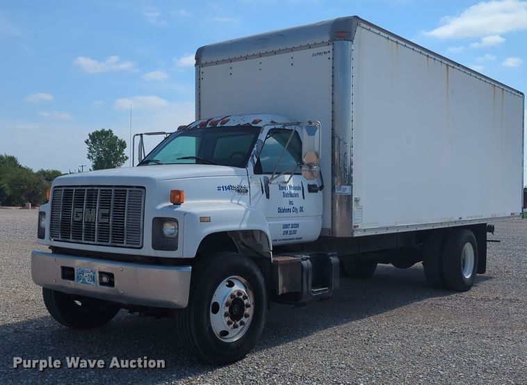 image for item DL1051 1996 GMC 7C500 box truck
