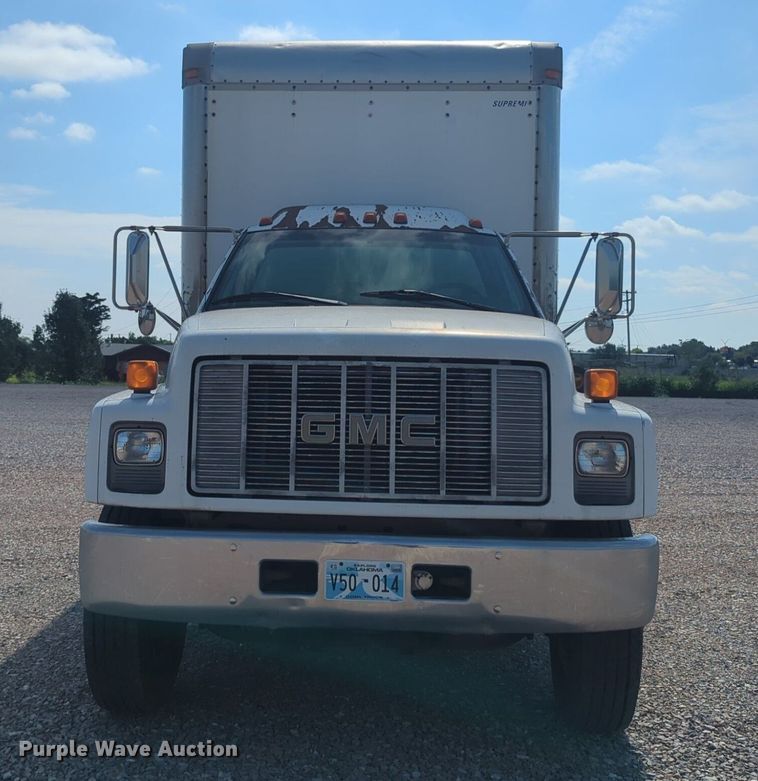 image for item DL1051 1996 GMC 7C500 box truck