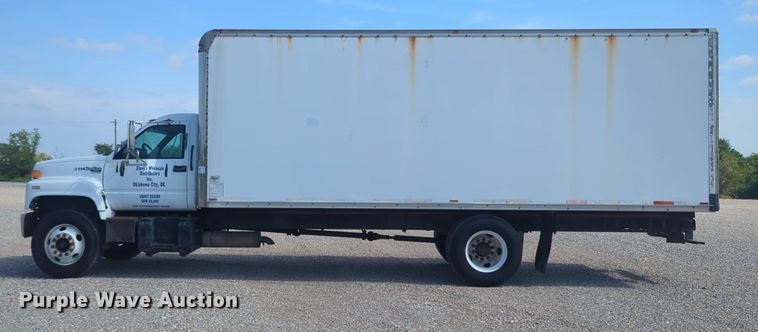 image for item DL1051 1996 GMC 7C500 box truck