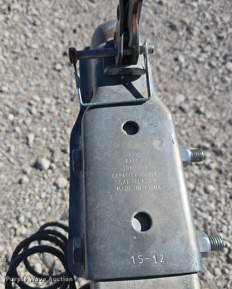 image for item DP0977 2016 Hillsboro AU7814 utility trailer