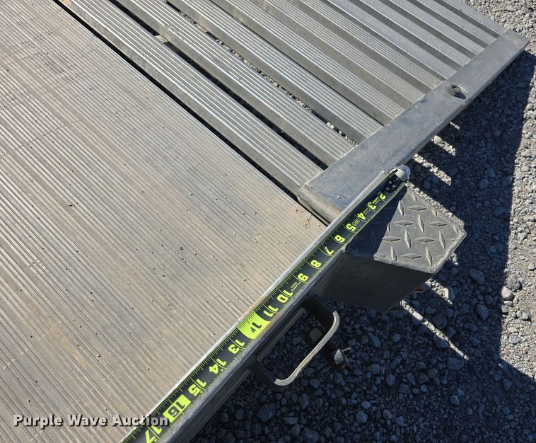 image for item DP0977 2016 Hillsboro AU7814 utility trailer