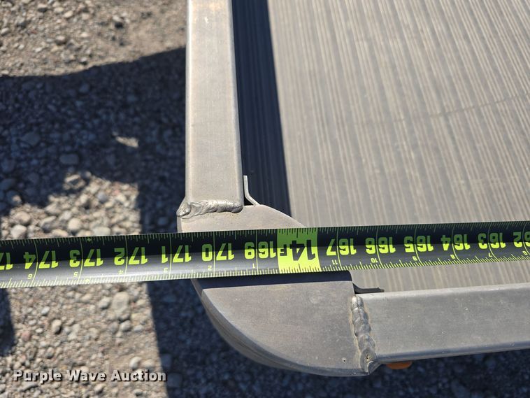 image for item DP0977 2016 Hillsboro AU7814 utility trailer