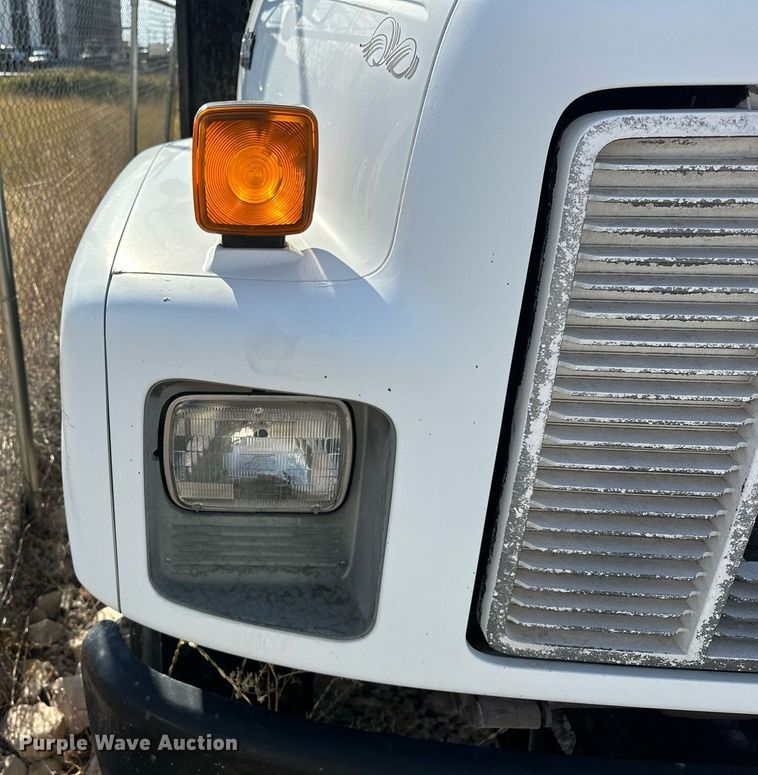 image for item DP3356 1994 GMC Topkick C5500 dump flatbed truck