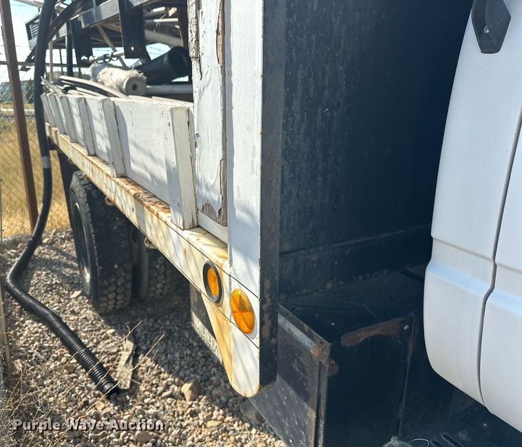 image for item DP3356 1994 GMC Topkick C5500 dump flatbed truck