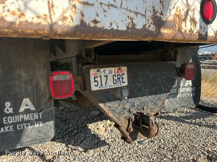 image for item DP3356 1994 GMC Topkick C5500 dump flatbed truck