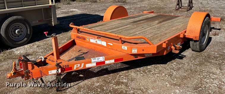 image for item DP5939 2017 PJ tilt deck utility trailer