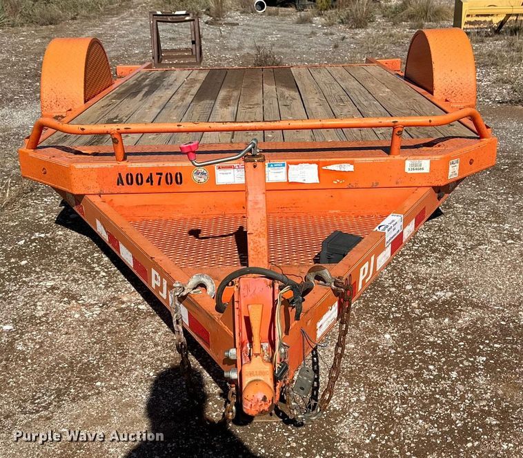 image for item DP5939 2017 PJ tilt deck utility trailer