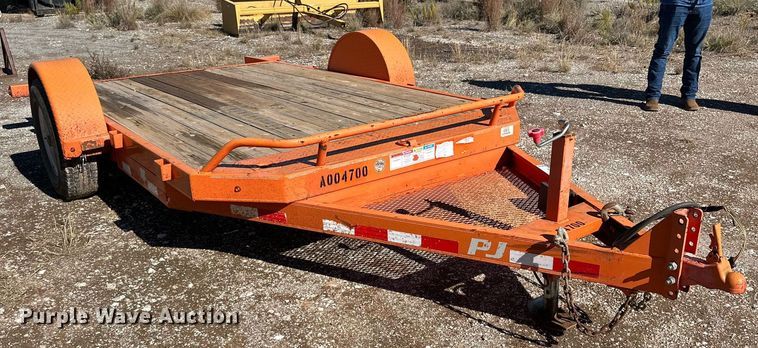 image for item DP5939 2017 PJ tilt deck utility trailer