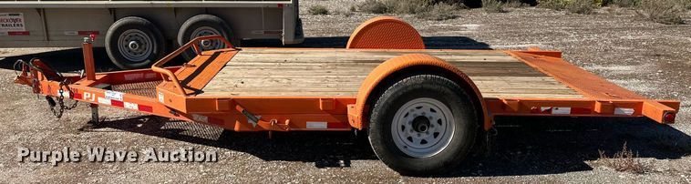 image for item DP5939 2017 PJ tilt deck utility trailer
