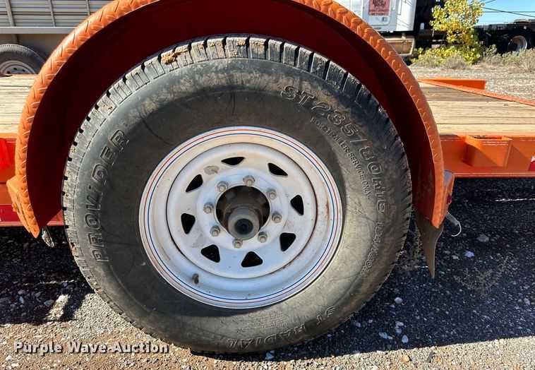 image for item DP5939 2017 PJ tilt deck utility trailer