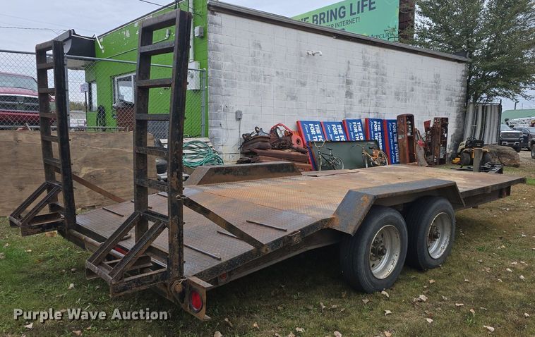 image for item DQ5302 2011 Shop built equipment trailer