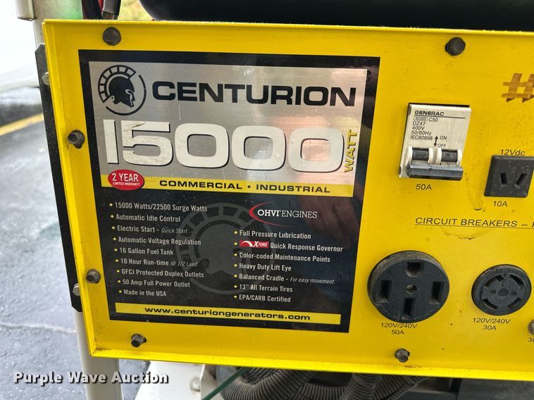 image for item DR2775 Centurion 15000 Watt generator