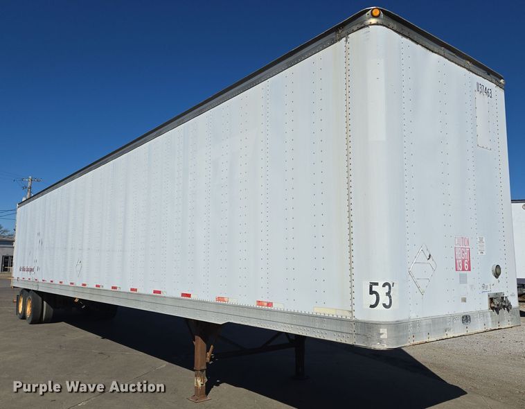 image for item DR7891 2000 Trailmobile dry van trailer