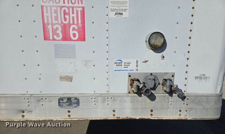 image for item DR7891 2000 Trailmobile dry van trailer