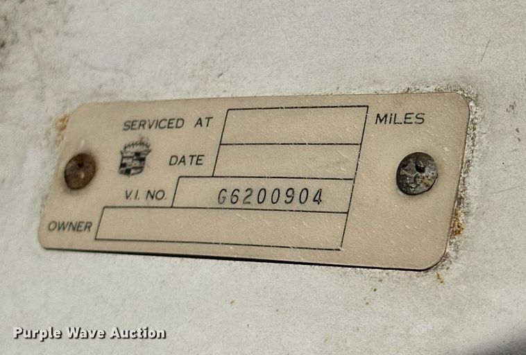 image for item DS3129 1966 Cadillac DeVille 