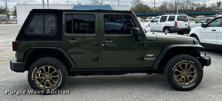 image for item DU9535 2007 Jeep Wrangler Unlimited Sahara SUV