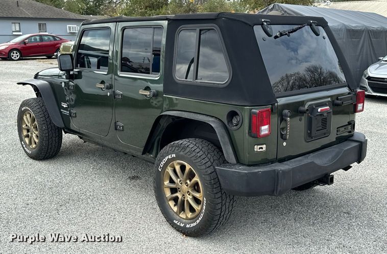 image for item DU9535 2007 Jeep Wrangler Unlimited Sahara SUV