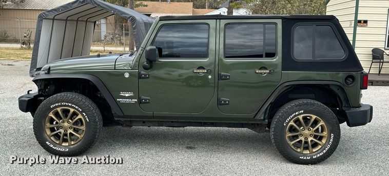 image for item DU9535 2007 Jeep Wrangler Unlimited Sahara SUV