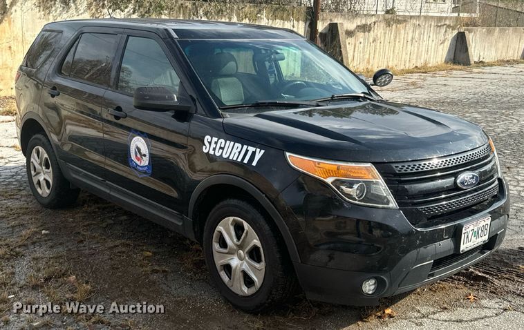 image for item DU9563 2013 Ford Explorer Police Interceptor SUV