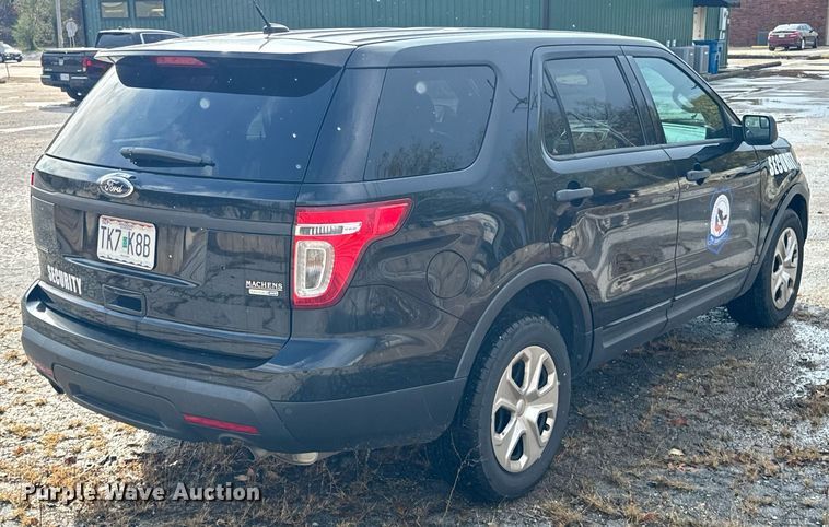 image for item DU9563 2013 Ford Explorer Police Interceptor SUV