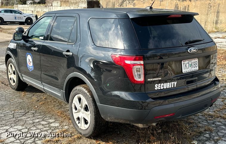 image for item DU9563 2013 Ford Explorer Police Interceptor SUV