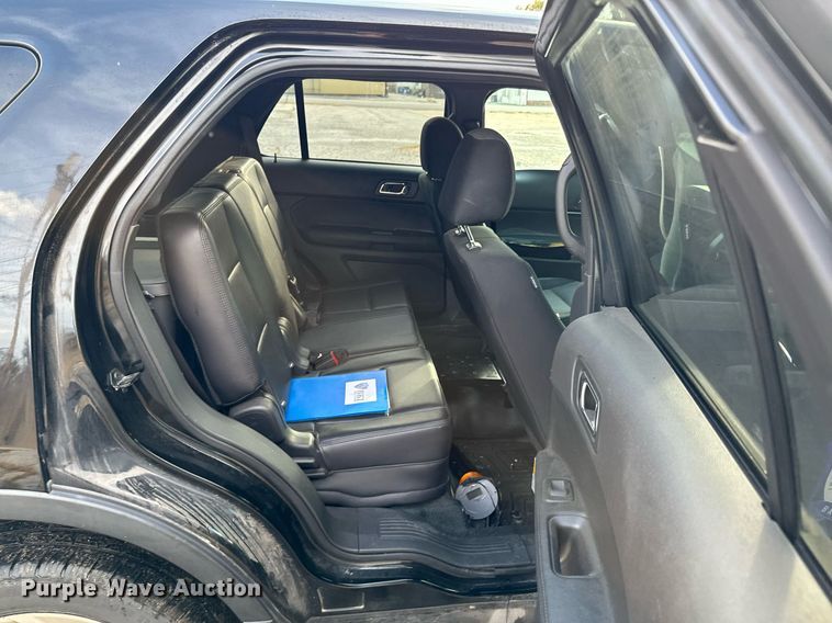 image for item DU9563 2013 Ford Explorer Police Interceptor SUV