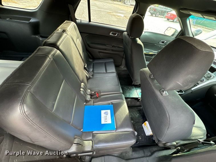 image for item DU9563 2013 Ford Explorer Police Interceptor SUV