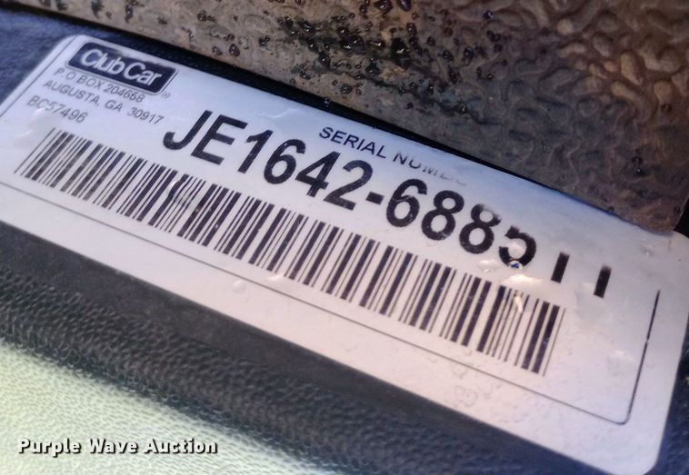 image for item DW0842 2016 Club Car Precedent I2 HF golf cart