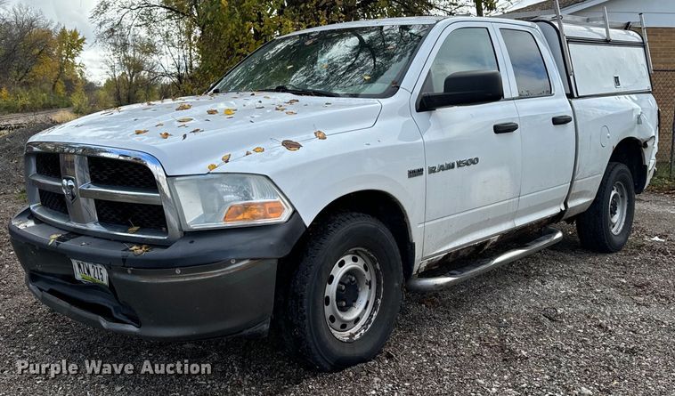 image for item DW2399 2011 Dodge Ram 1500 Quad Cab pickup truck