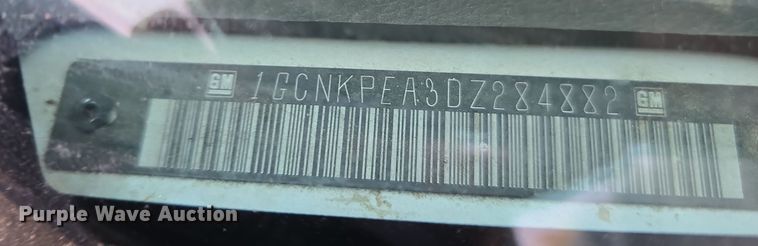 image for item DW3863 2013 Chevrolet Silverado 1500 pickup truck