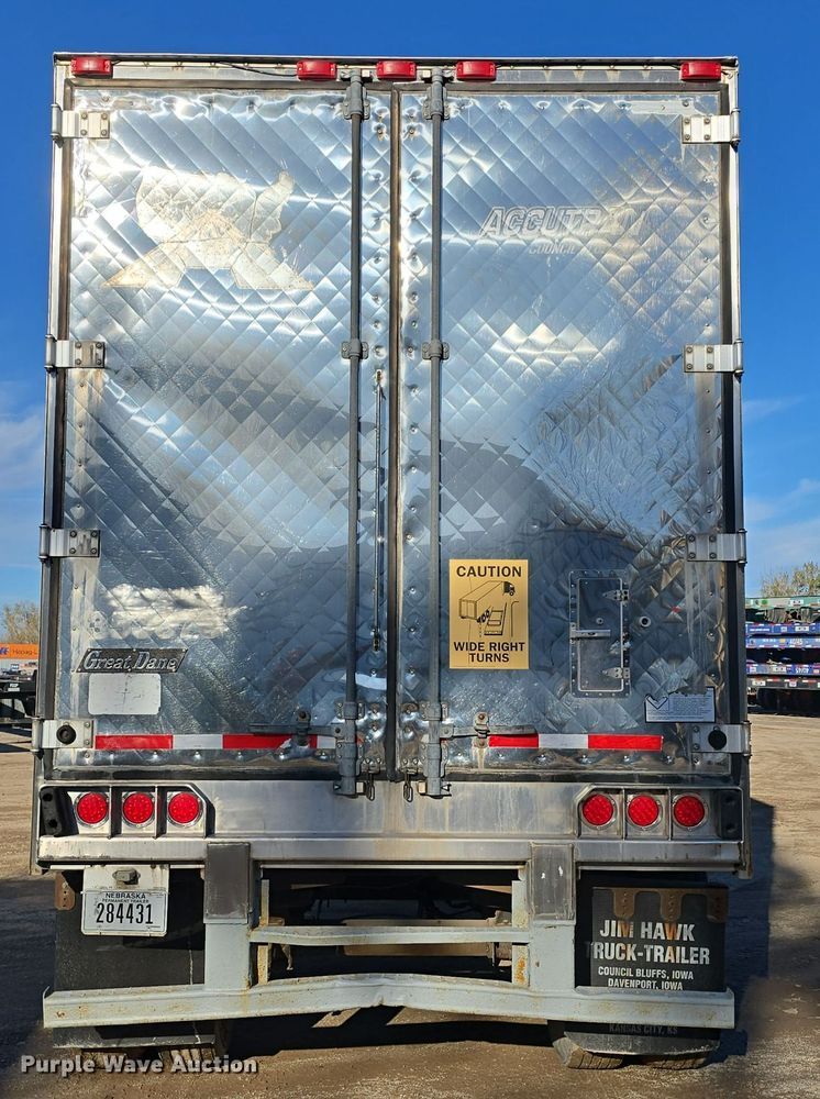 image for item DW3965 2009 Great Dane SUP-1114-11053 refrigerated van trailer