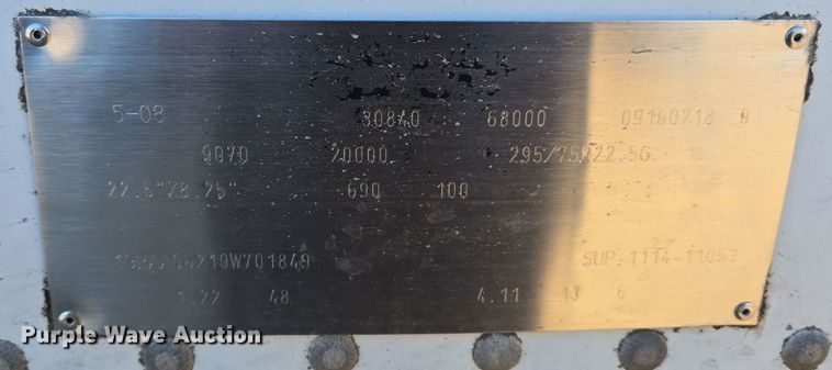 image for item DW3965 2009 Great Dane SUP-1114-11053 refrigerated van trailer