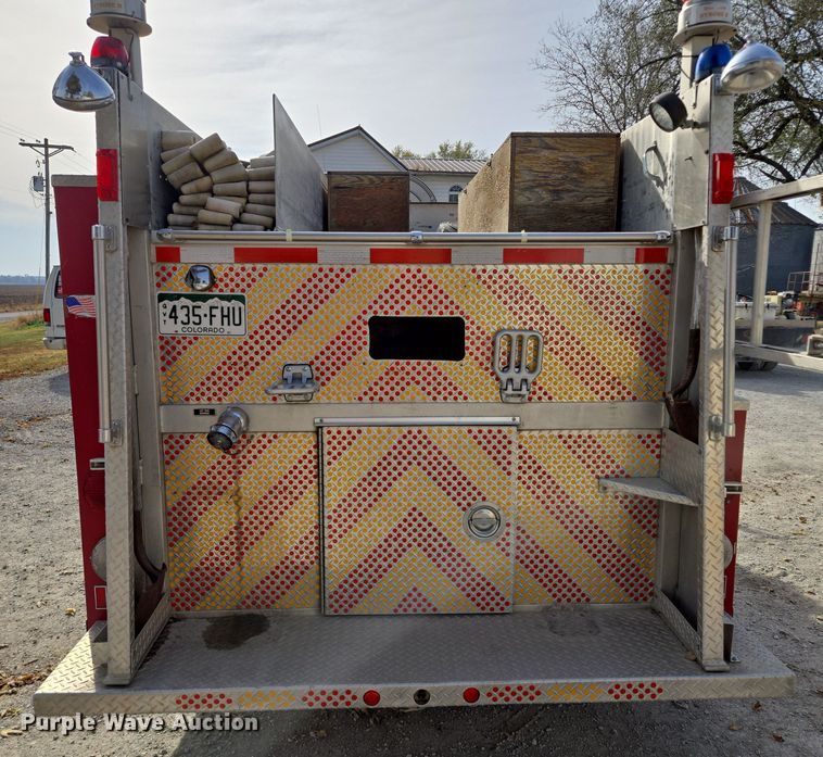 image for item EE8691 1985 GMC  7000 pumper fire truck