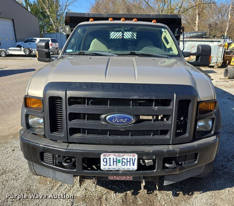 image for item EE8727 2008 Ford  F550 Super Duty XL  dump truck