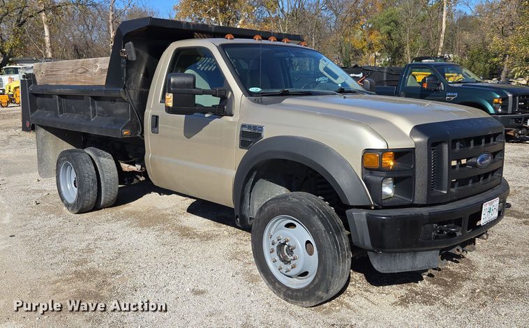 image for item EE8727 2008 Ford  F550 Super Duty XL  dump truck
