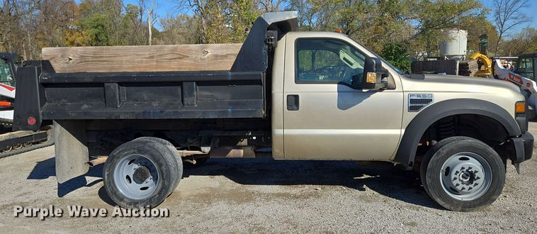 image for item EE8727 2008 Ford  F550 Super Duty XL  dump truck
