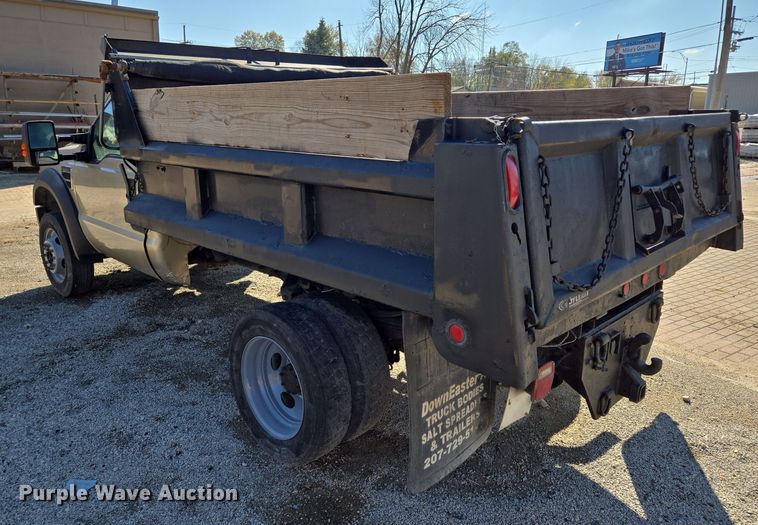image for item EE8727 2008 Ford  F550 Super Duty XL  dump truck