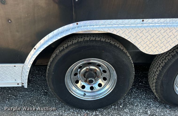 image for item EG1027 2011 Interstate West Trailers enclosed cargo trailer