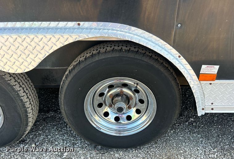 image for item EG1027 2011 Interstate West Trailers enclosed cargo trailer