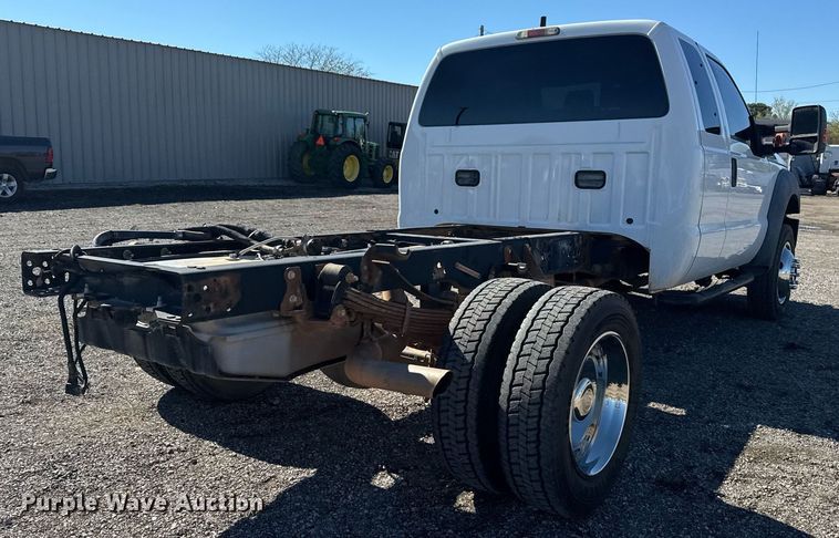 image for item EG2210 2011 Ford F550 Super Duty SuperCab truck cab and chassis