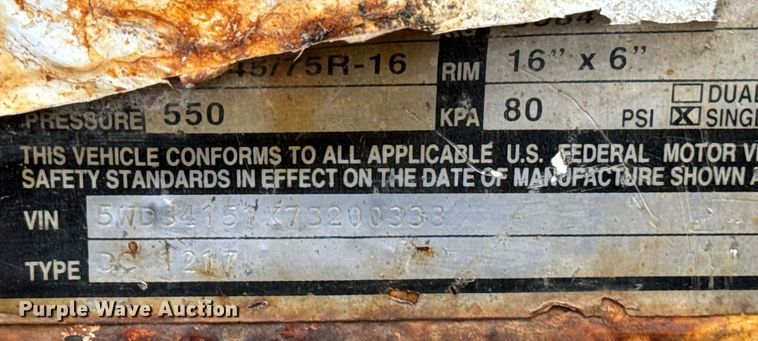 image for item EG6856 2007 Altec D C1217 wood chipper