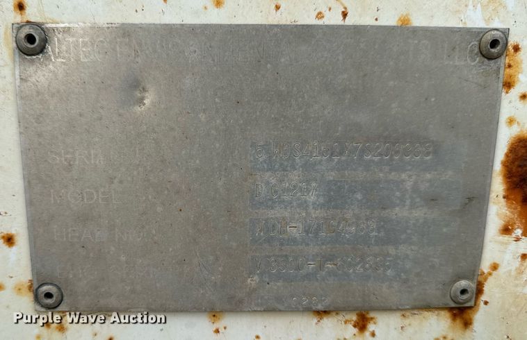 image for item EG6856 2007 Altec D C1217 wood chipper