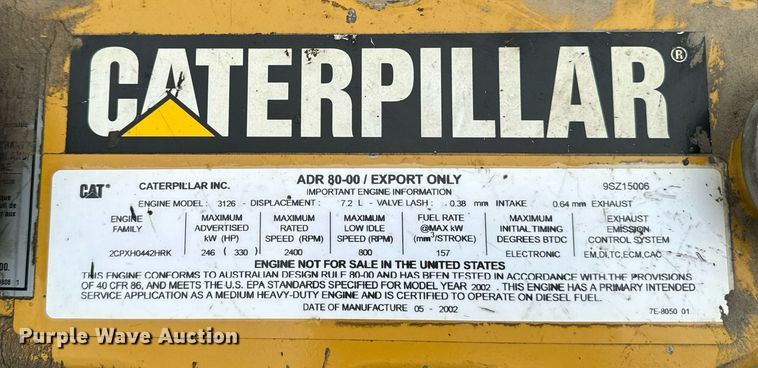 image for item EG6864 Truck parts